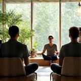 Mindfulness session for employees